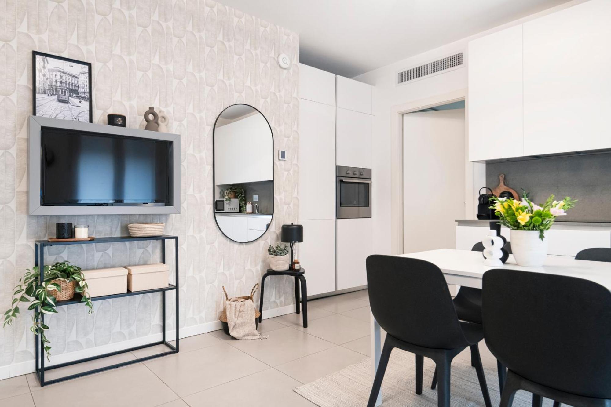 Luxury Apt In Moscova Милан Экстерьер фото
